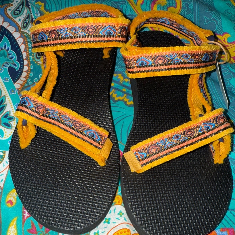 Colorful BOHO Women's Sandals TEVA BNIB